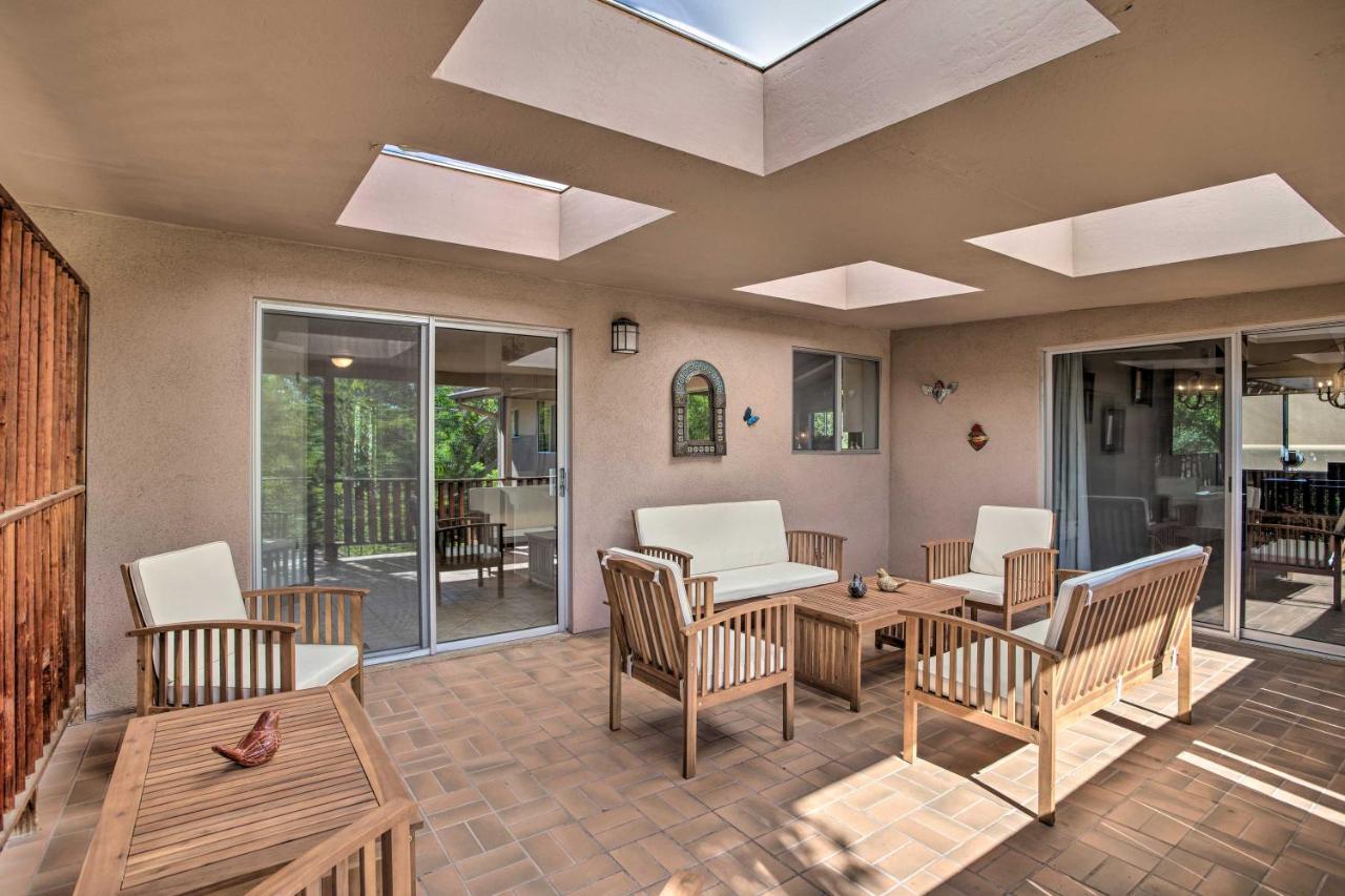 Sedona Hideaway With Swim Spa And Private Tavern! Dış mekan fotoğraf