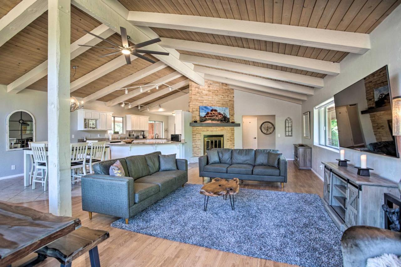 Sedona Hideaway With Swim Spa And Private Tavern! Dış mekan fotoğraf