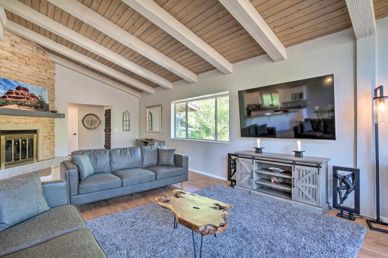 Sedona Hideaway With Swim Spa And Private Tavern! Dış mekan fotoğraf
