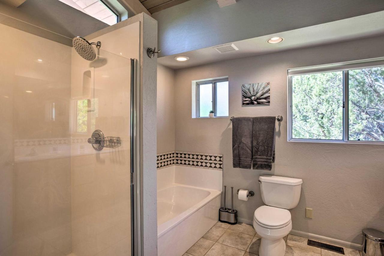 Sedona Hideaway With Swim Spa And Private Tavern! Dış mekan fotoğraf