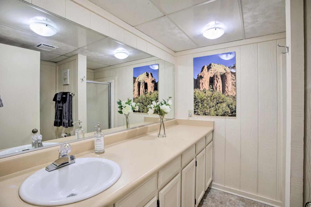 Sedona Hideaway With Swim Spa And Private Tavern! Dış mekan fotoğraf