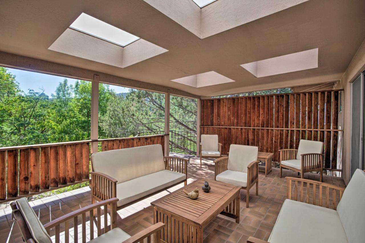 Sedona Hideaway With Swim Spa And Private Tavern! Dış mekan fotoğraf